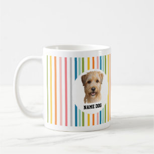 Custom Pet Portrait Mug, Personalised Watercolor Coffee Mug