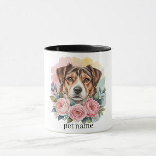 Custom Pet Portrait Mug – Personalized Dog or Cat 