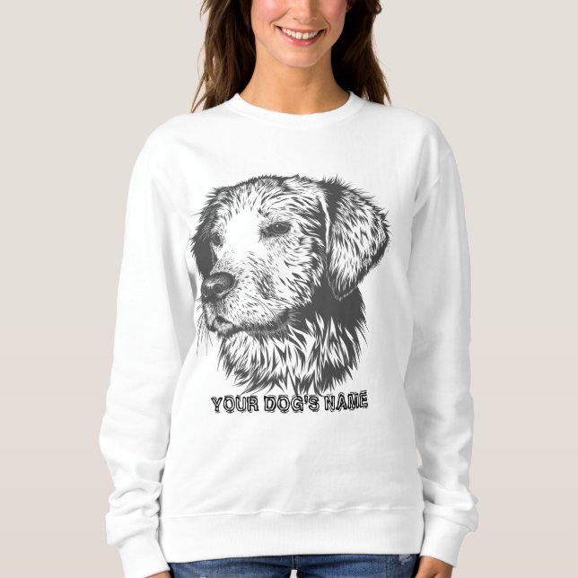 Custom Pet T Shirt with Pet  Name | Personalised  (Front)