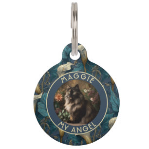 Custom Pet Themed Gift Calla Lilies Floral Tag
