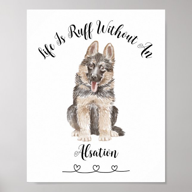 Custom Pet Wall Art Poster  (Front)