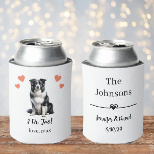 Custom Pet Wedding Can Cooler