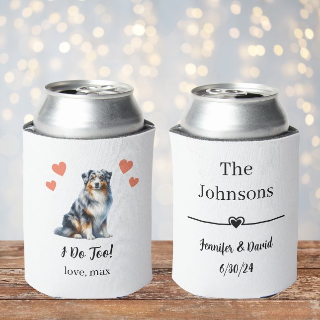 Custom Pet Wedding Can Cooler (Creator Uploaded)