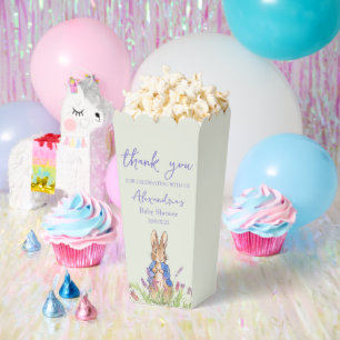 Custom Peter the rabbit Baby shower Thank You Favour Box