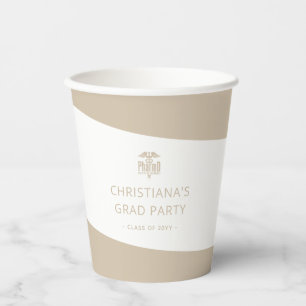 Custom PharmD Doctor of Pharmacy Graduation Party Paper Cups