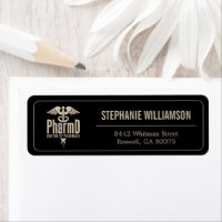 Custom PharmD Doctor of Pharmacy Return Address