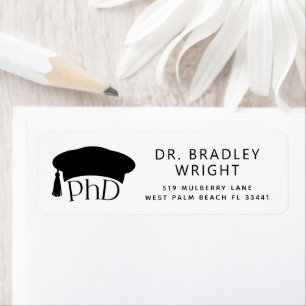 Custom PhD Doctoral Hat Doctoral Degree Graduation