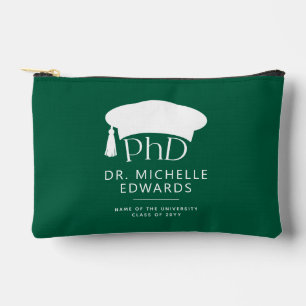 Custom PhD Doctoral Hat Doctoral Degree Graduation Accessory Pouch