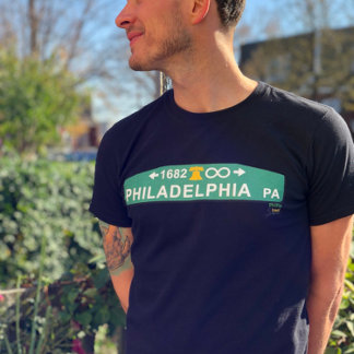 Custom Philly Street Sign Shirt ~ Philadelphia