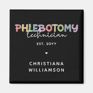 Custom Phlebotomy Technician PBT Phlebotomy Tech Magnet