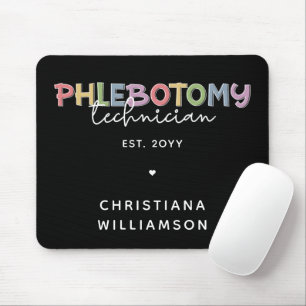 Custom Phlebotomy Technician PBT Phlebotomy Tech Mouse Mat