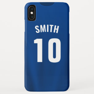 Custom Phone Case Football Shirt - Blue