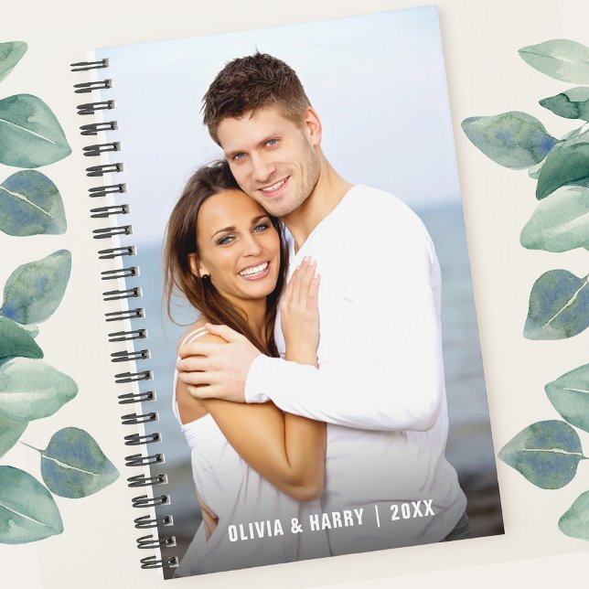 Custom Photo 2026 Planner (Stylishly Personalize the Front and Reverse Side with Your Cutom Photos. Add Name(s) and Year.)
