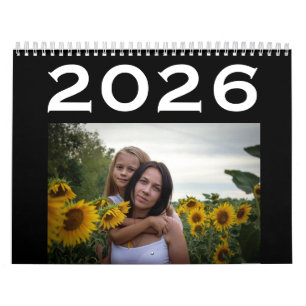 CUSTOM PHOTO 2026 WALL CALENDAR