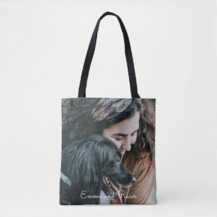 Custom Photo 2 Sided Tote Bag