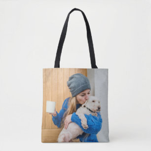 Custom Photo 2 Sided Tote Bag