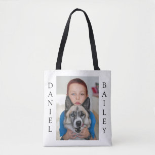 Custom Photo 2 Sided Tote Bag