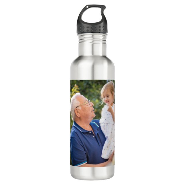 Custom Photo  710 Ml Water Bottle (Front)