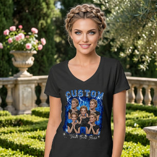 Custom Photo 90's Bootleg Rap T-Shirt