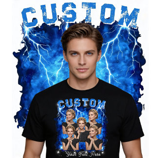 Custom Photo 90's Bootleg Rap T-Shirt