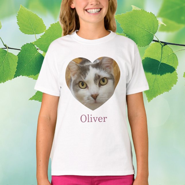 Custom Photo Add Name Personalized T-Shirt (Creator Uploaded)