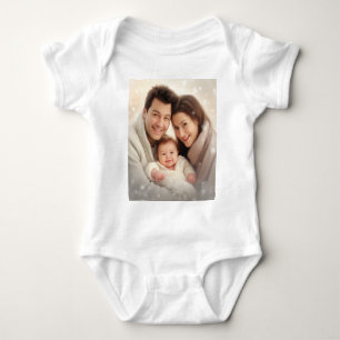 Custom Photo  (Add Your Own Photo and/or text) Baby Bodysuit