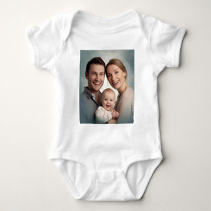 Custom Photo  (Add Your Own Photo and/or text) Baby Bodysuit