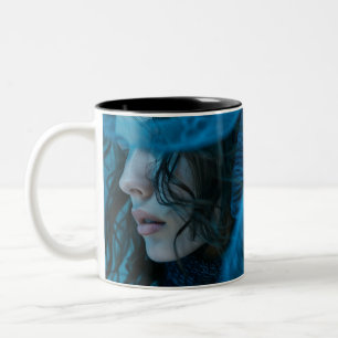 Custom Photo (Add Your Own Photo and/or text) Two-Tone Coffee Mug