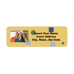 Custom Photo Address Label