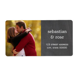 Custom Photo Address Labels