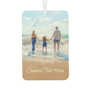 Custom Photo Air Freshener Your Photos and Text