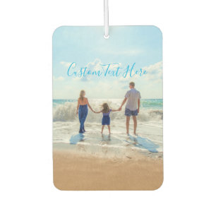 Custom Photo Air Freshener Your Photos and Text