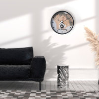 Custom Photo and Brush Script Monogram