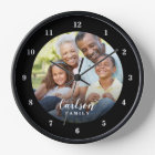 Custom Photo and Family Name Personalised
