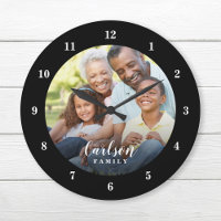 Custom Photo and Family Name Personalized