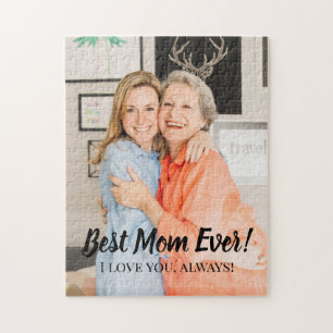 Custom Photo and Message Jigsaw Puzzle