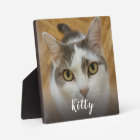 Custom Photo And Name Frameless Easel Back