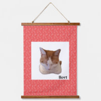 Custom Photo and Name Japanese Scroll