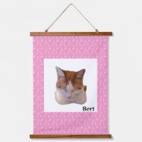 Custom Photo and Name Japanese Scroll