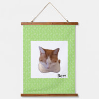 Custom Photo and Name Japanese Scroll