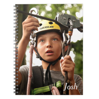 Custom Photo and Name Notebook