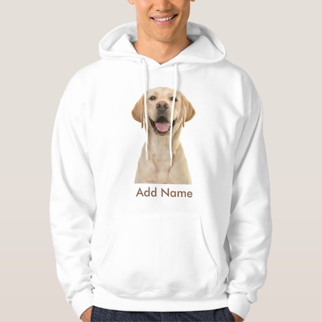 Custom Photo and Name Personalised Hoodie (Front)