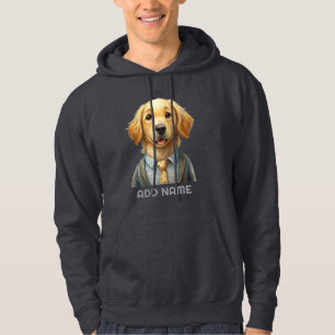 Custom Photo and Name Personalised Hoodie for Men