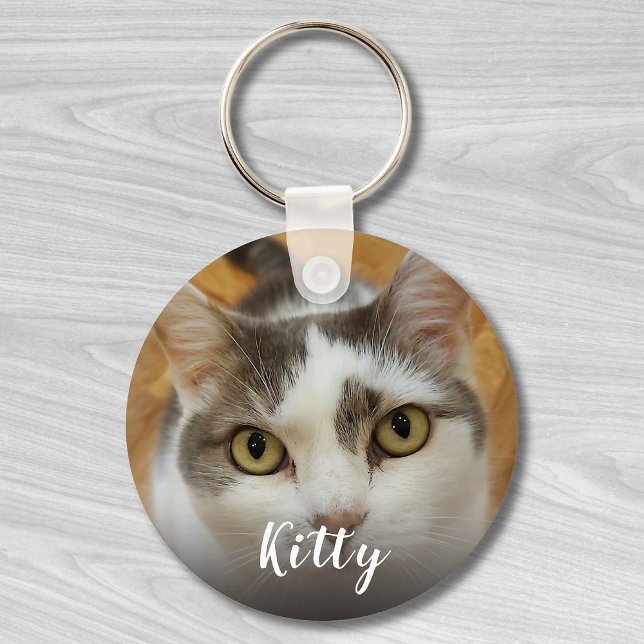 Custom Photo And Name Personalised Key Ring (Creator Uploaded)