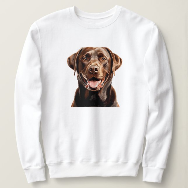 Custom Photo and Name Personalised Sweatshirt (Design Front)