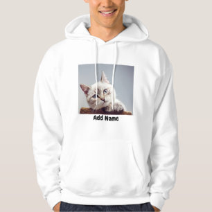 Custom Photo and Name Personalized Hoodie