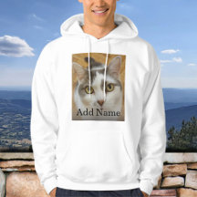 Custom Photo and Name Personalized Hoodie