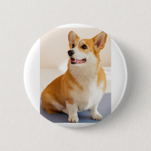 Custom Photo and Personalised pet 6 Cm Round Badge