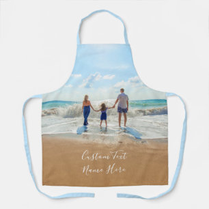 Custom Photo and Text Apron Your Own Design 