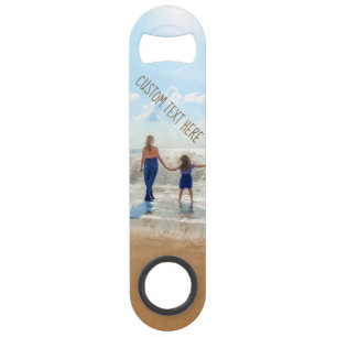 Custom Photo and Text Bar Key Your Photos Design